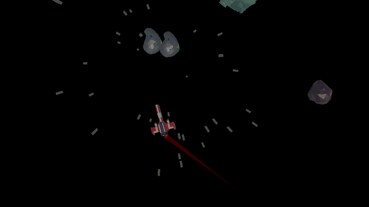 3D Asteroids Gameplay